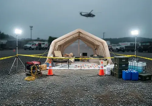 Inflatable Cabin Tent4