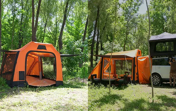 Dual-Use Design – Standalone or SUV Tailgate
